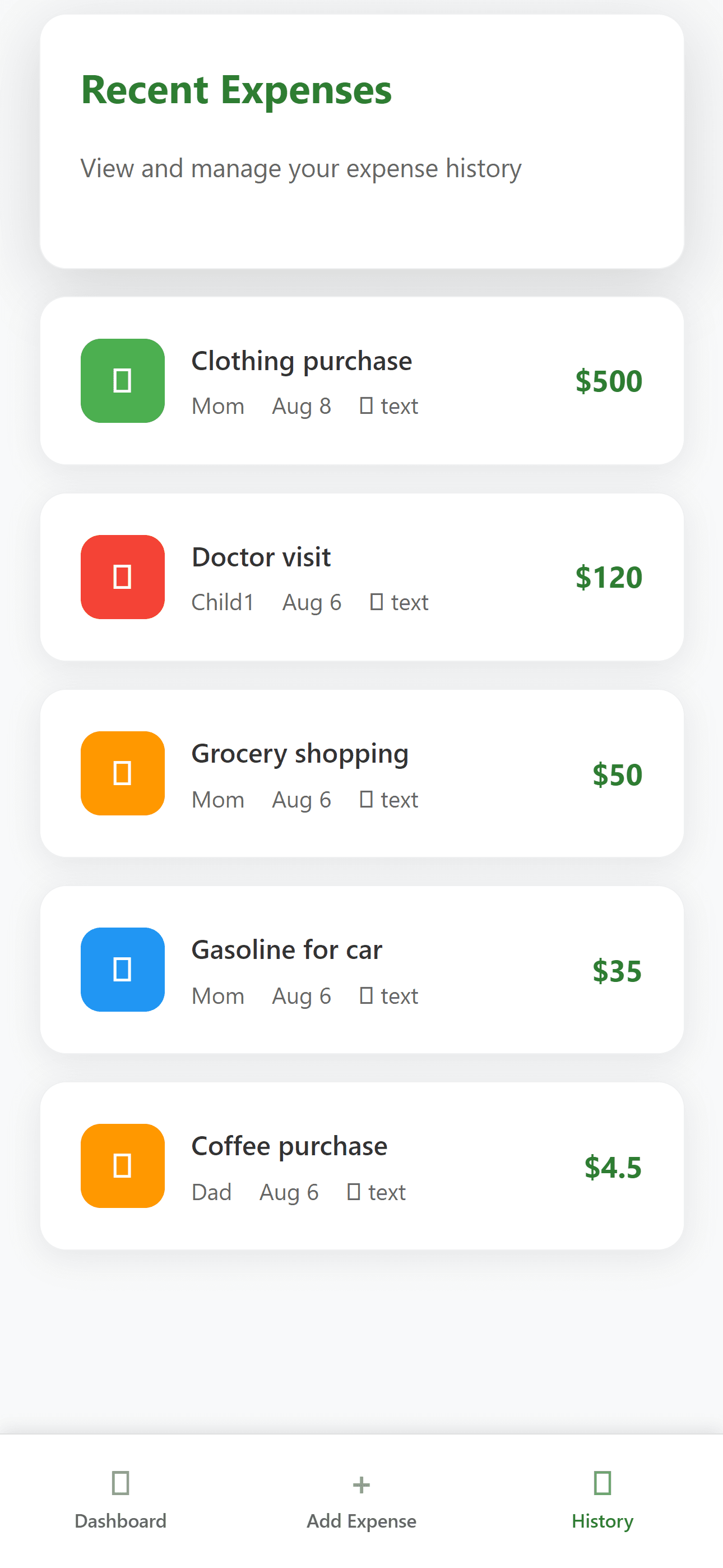 Caron Language Family Budget Tracker — Family budgeting speaks your language | Macaron ...